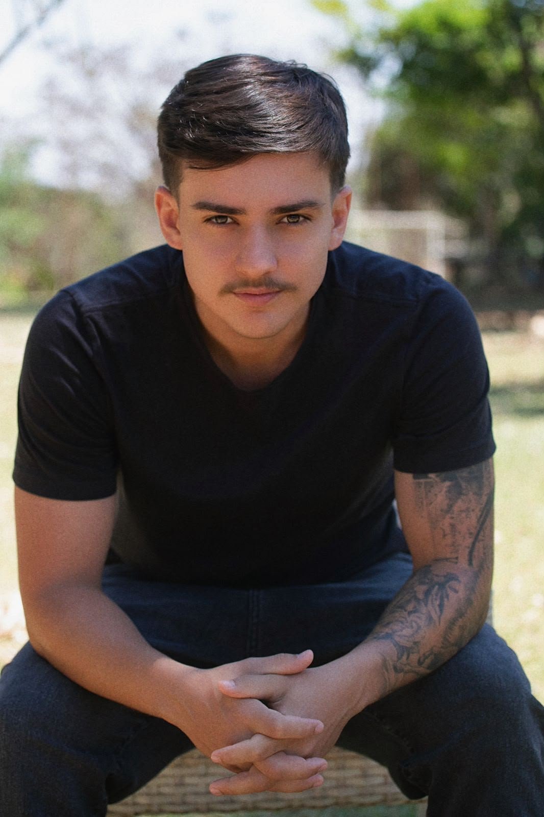 Gabriel Redini em atendimento